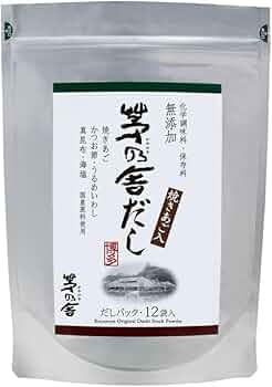あごだし Amazon.co.jp: 茅乃舎 焼きあごだしパック, 8g×12袋, 無添加