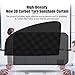 4PCS Car Side Window Sun Shades, Compatible with Chevy Corvette C3 1967-1982 Auto Window Sunshades Privacy Curtains Blackout with Magnetic,UV Protection Car Curtains for Front & Rear