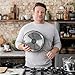 T-Fal Jamie Oliver Cooks Direct, Stainless Steel Non-stick Frying Pan 3 Pcs Set (20/24/28cm) (8/9/11 Inches) with Induction