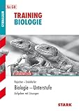 STARK Training Gymnasium - Biologie Unterstufe: Aufgaben mit Lösungen (STARK-Verlag - Training) - Jürgen Rojacher, Harald Steinhofer 