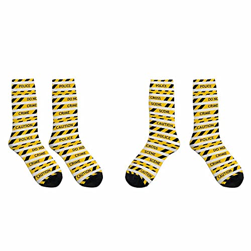 Image of Pehede Socks Mens Fun Dress Socks for Women Funny Novelty Crazy Design Socks