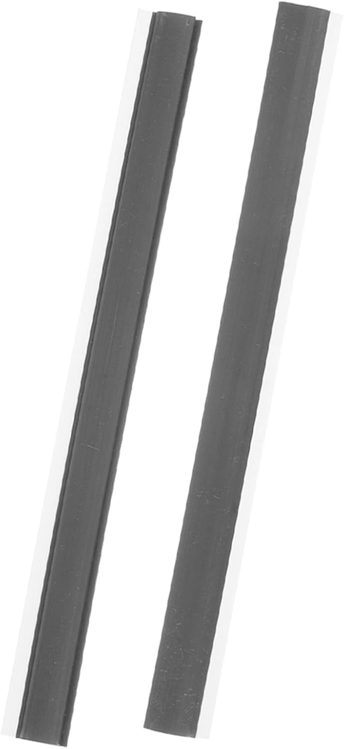 2pcs Dustpan Edge Strip Replacement for Dustpan Accessories Easy to Install Fit Soft Design