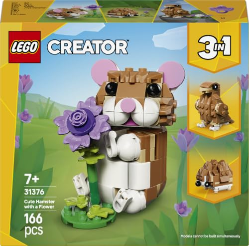 LEGO Creator 3-en-1 L’Adorable Hamster...