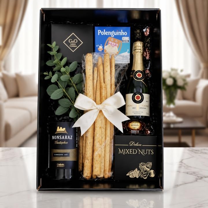 Presente elegante gourmet