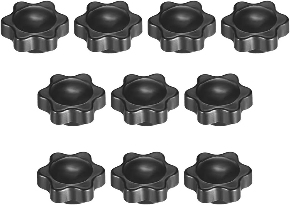 Uxcell Clamping Handle Screw Knobs Handle M5 Threaded StarShape 10pcs Amazon.co.uk DIY & Tools