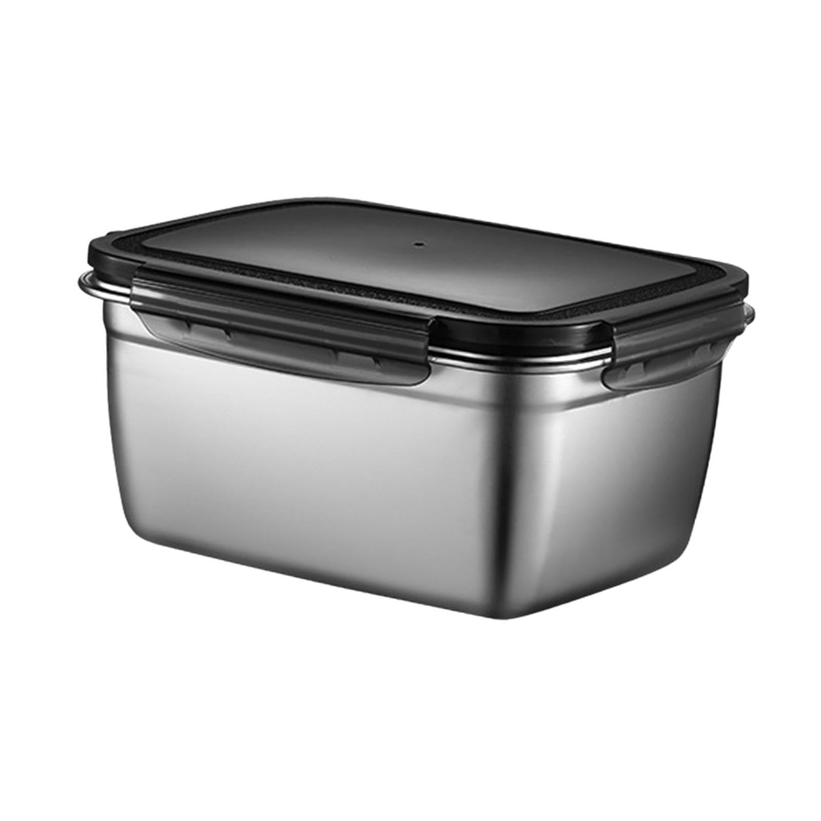 CYDZSRA Stainless Steel Bento Box And Leakproof Storage Container Organized Meal Prep And Fresh Food Storage Stainless Steel Sealed Container Bento Lunch Box