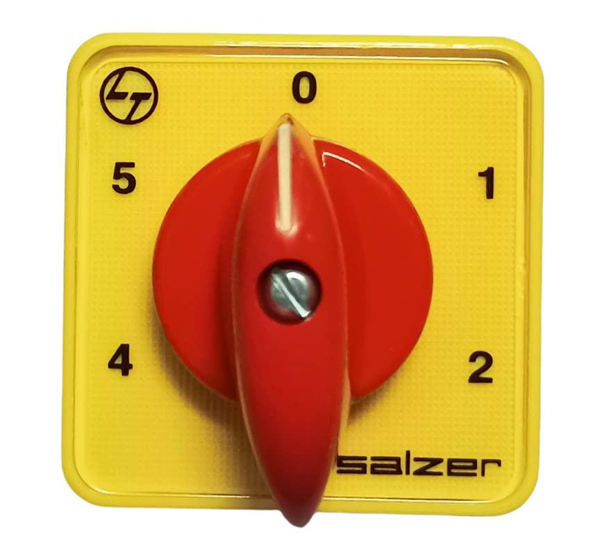 61062 6A 1 Pole 5 Way S6 B13 SALZER Cam Operated Rotary Switch