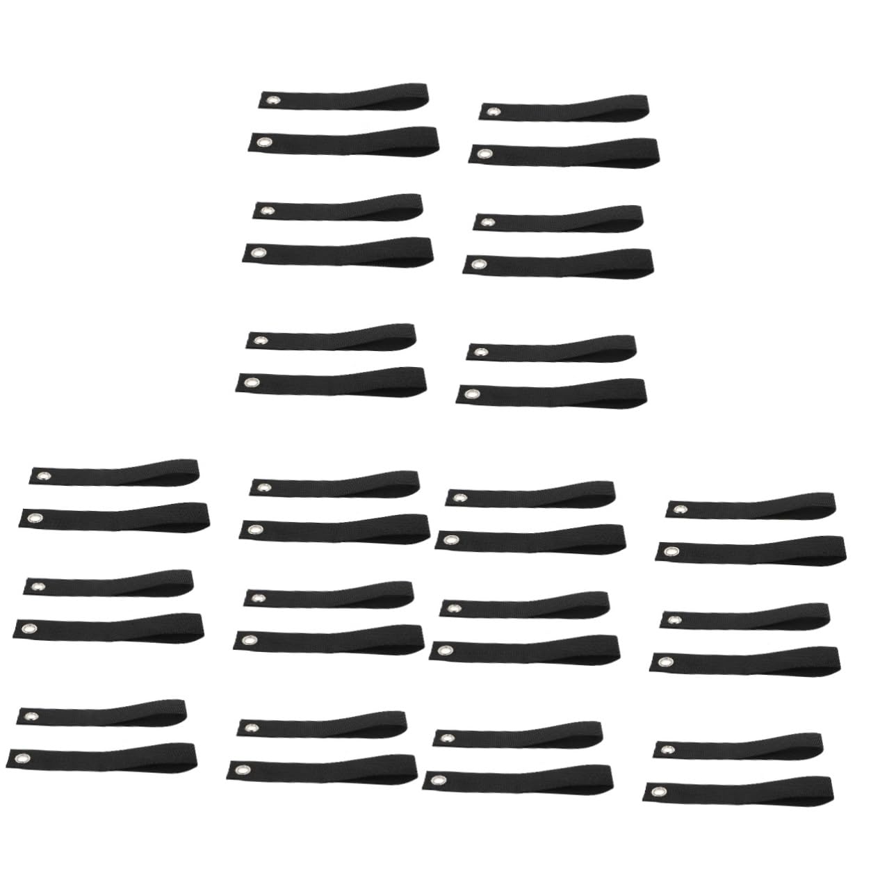 Milisten 3sets Kayak Straps for Stabilizing Canoes and Cargo Versatile Rubber Equipment for Roof Rack Hauling Tie Downs Easy Installation 12pcs*3