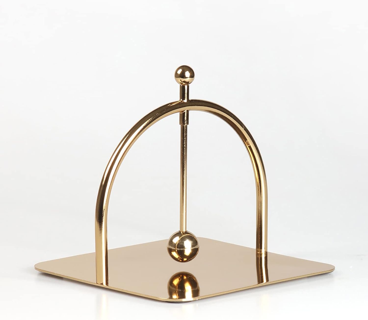 Gold Alloy Modern Napkin Holder for Dining Table