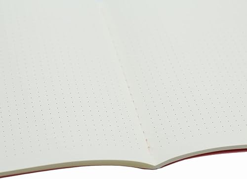 Miniatura 8 de Simply Genius Paquete de 6 cuadernos de puntos A5 para trabajo, viajes, negocios, universidad y más, diarios de tapa blanda para escribir, cuaderno