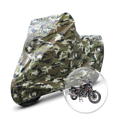 Image of Neodrift 'JungleMax' Bike Cover Compatible for Harley Davidson X440 (All-Weather Motorcycle Protection, Water & UV Resistant, Dustproof, Windproof).