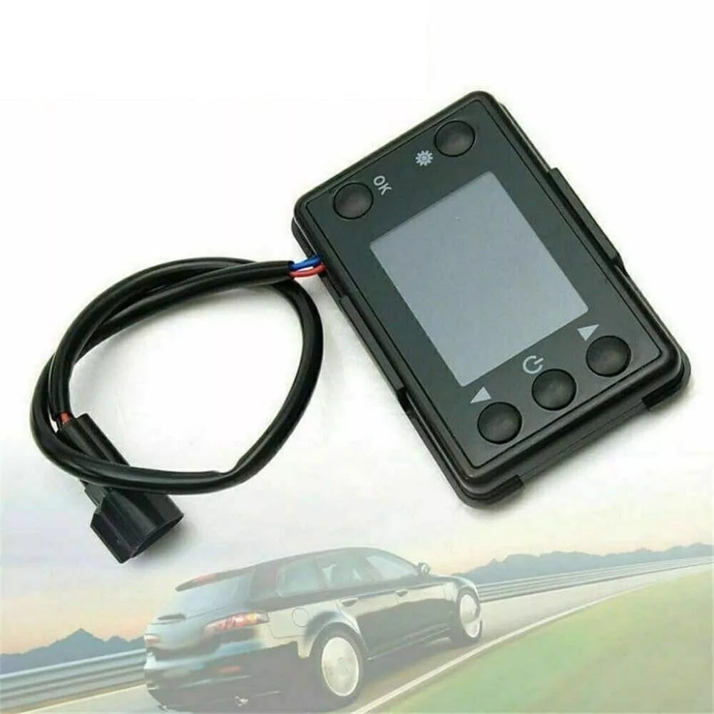 Interruttore LCD per riscaldatore di parcheggio, controller riscaldatore 12/24 V con display LCD, per riscaldatore diesel ad aria per auto e camion