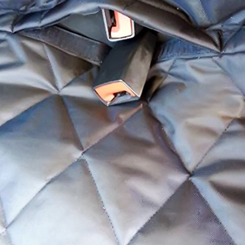 Pets Finer Dog Seat Cover Nonslip Dog Seat Covers Plus Blue Seat Belt Dogs Secure Pet Seat Cover Protects The Upholstery Cars, Trucks Suvs Universal Auto Seat Cover,Pets Compatible That Headrests #TOP2