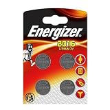 Energizer Batterie au Lithium CR2016 3 V Ref E300520400 Lot 4 149376