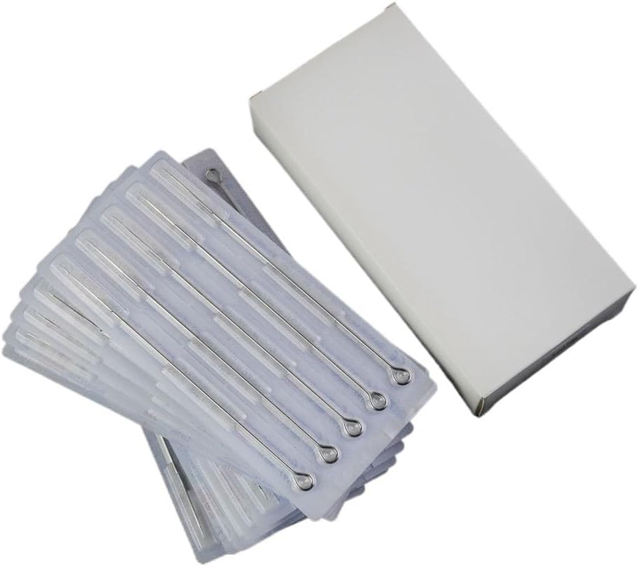 使い捨てタトゥーニードル 150本入り 1/3/5/7/9/11/13/15RL、セカントニードル、クローズドラウンドニードル(9R