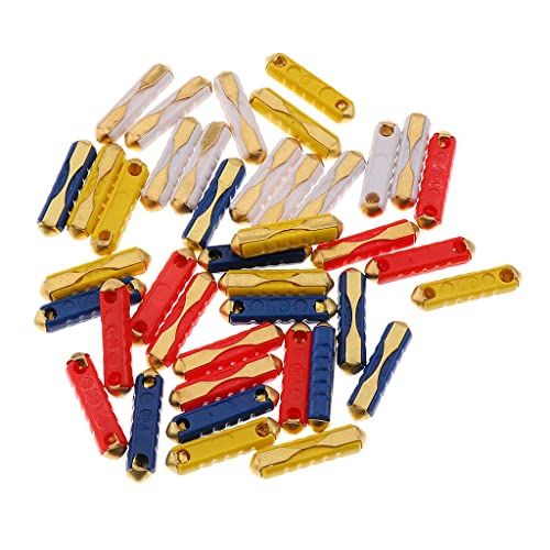 Generic 40 Unidades de Fusíveis GBC Automotivos 25A 8A 16A 20A para Circuito de Lâmpada