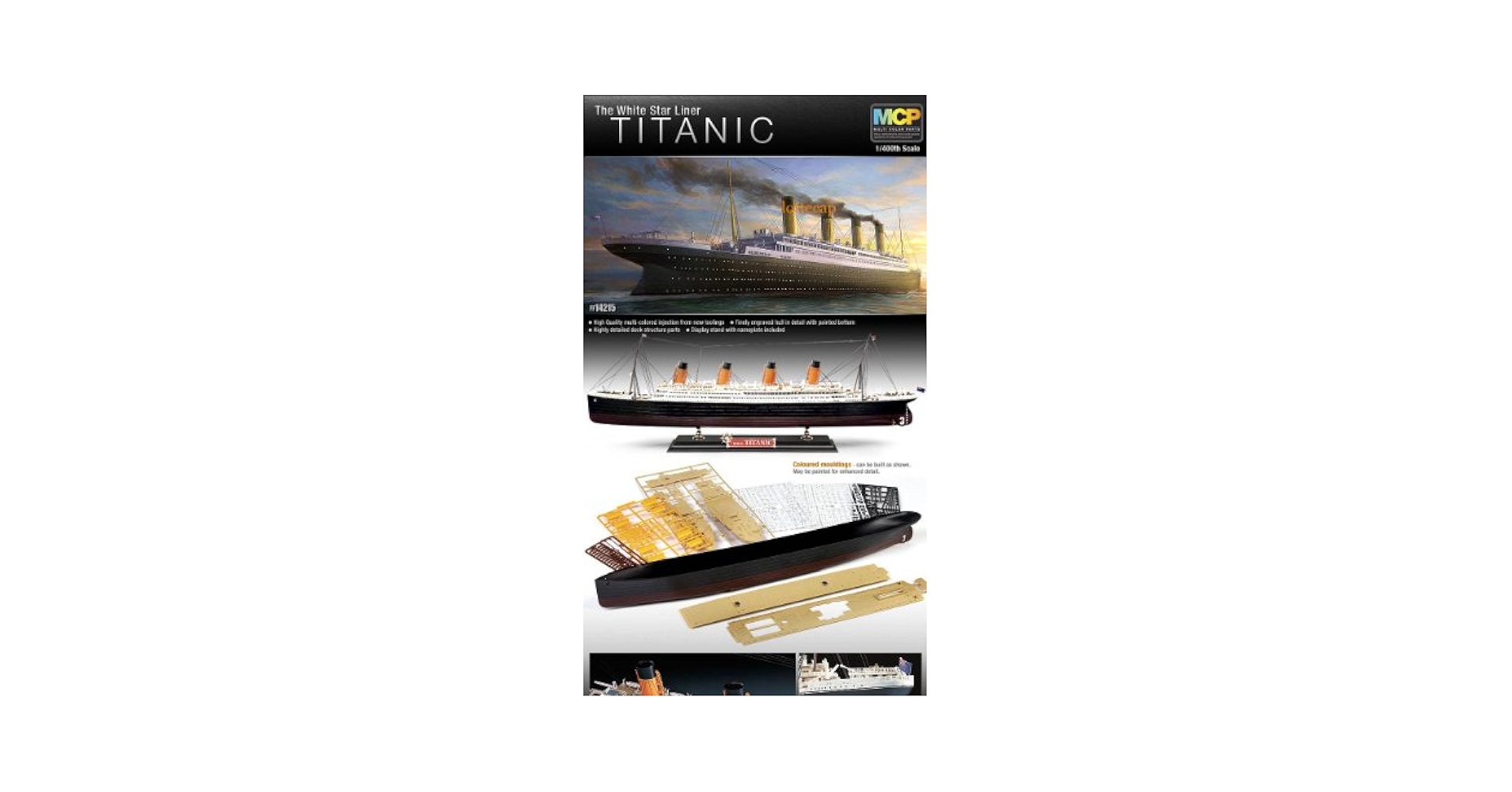 タイタニック・WHITE STAR LINE 金属製模型 タイタニック・WHITE
