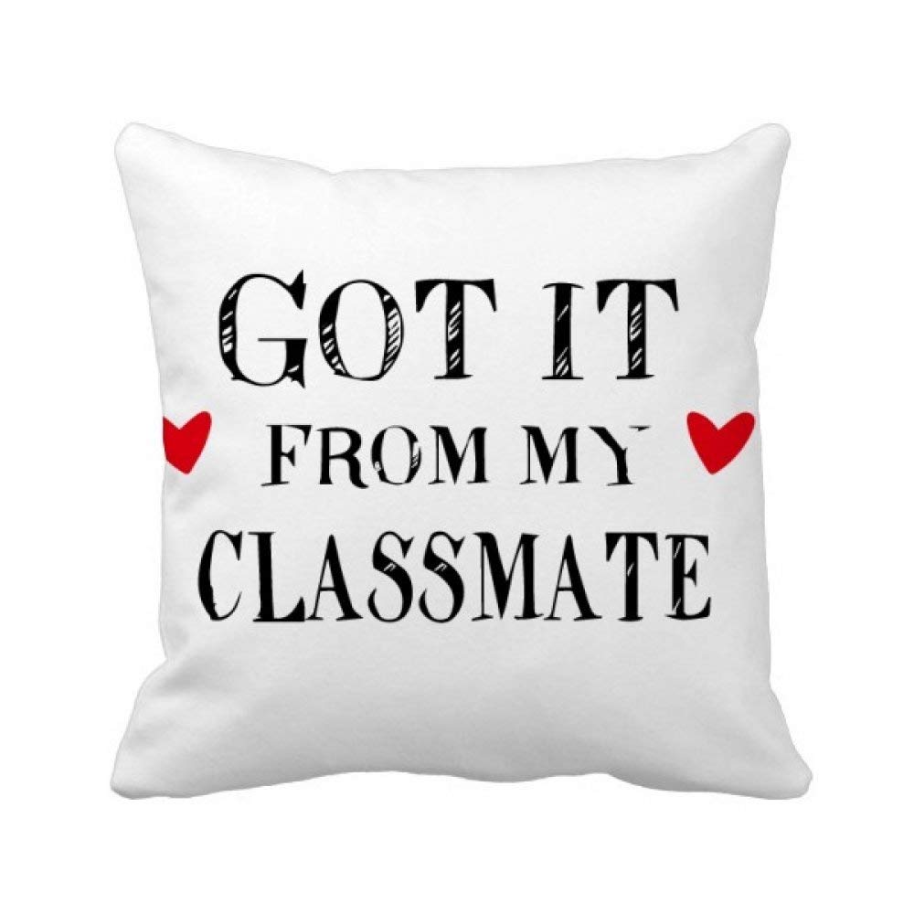 Housse de coussin Got It From My Classmate carree decoration canape salon