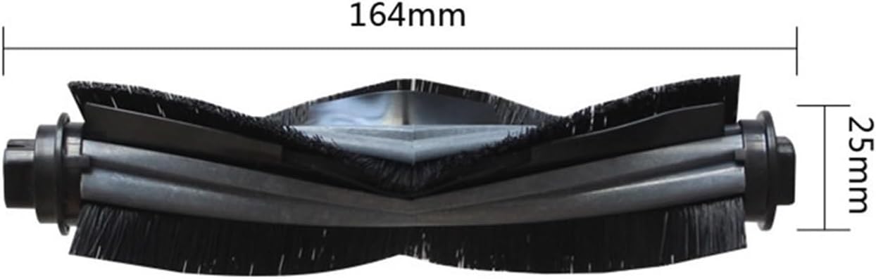Spare Main Brush, Brush Cover, Compatible for Yeedi Mop Station Self-Cleaning Robot Vacuum Spare Parts Replacement Suits