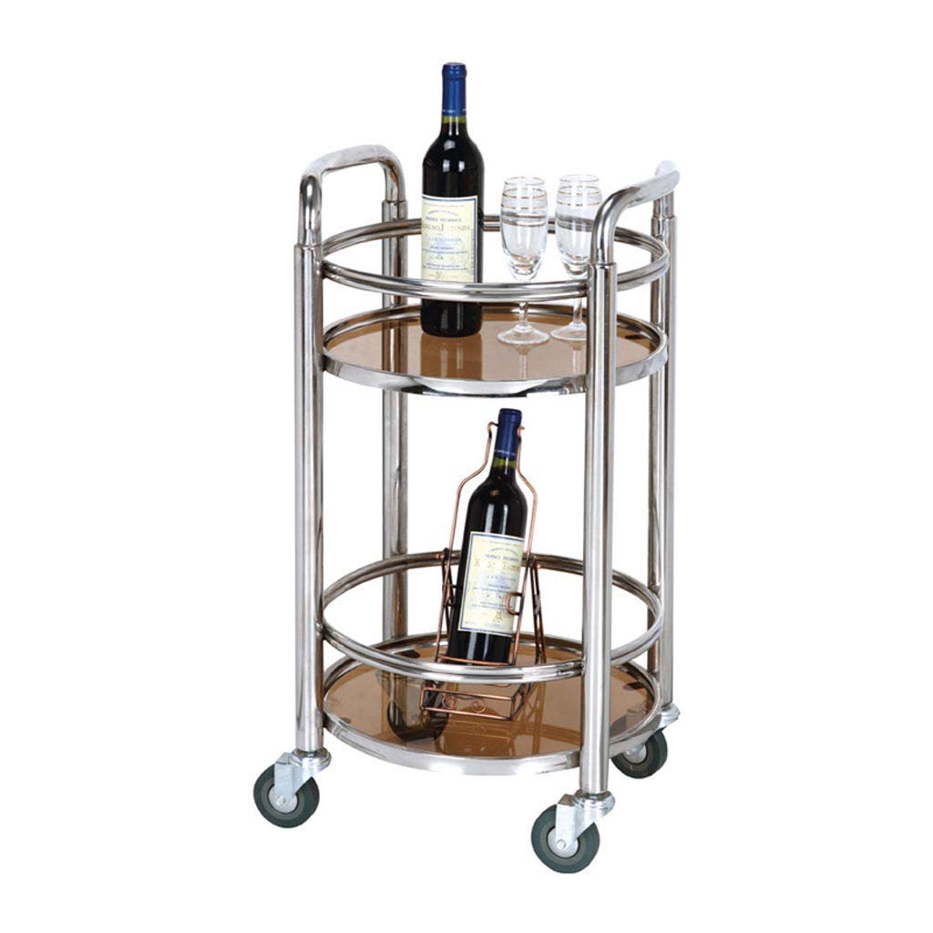 Carrito para servir té y postres en reuniones familiares y salones
