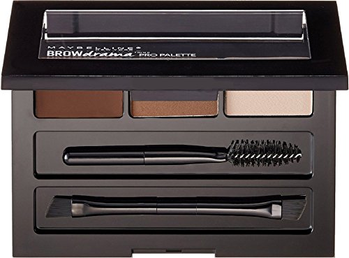 Maybelline New York Brow Drama Pro Palette, Auburn 0.1 oz (Pack of 2)