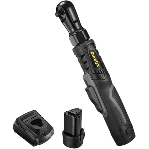 Durofix RW1210-32 G12 Series 12V Cordless Li-ion 3/8” 65 ft-lbs. Brushless Ratchet Wrench Tool Kit