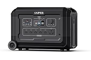 Oupes 3600W Power Station, 3072Wh Portable Solar Generator