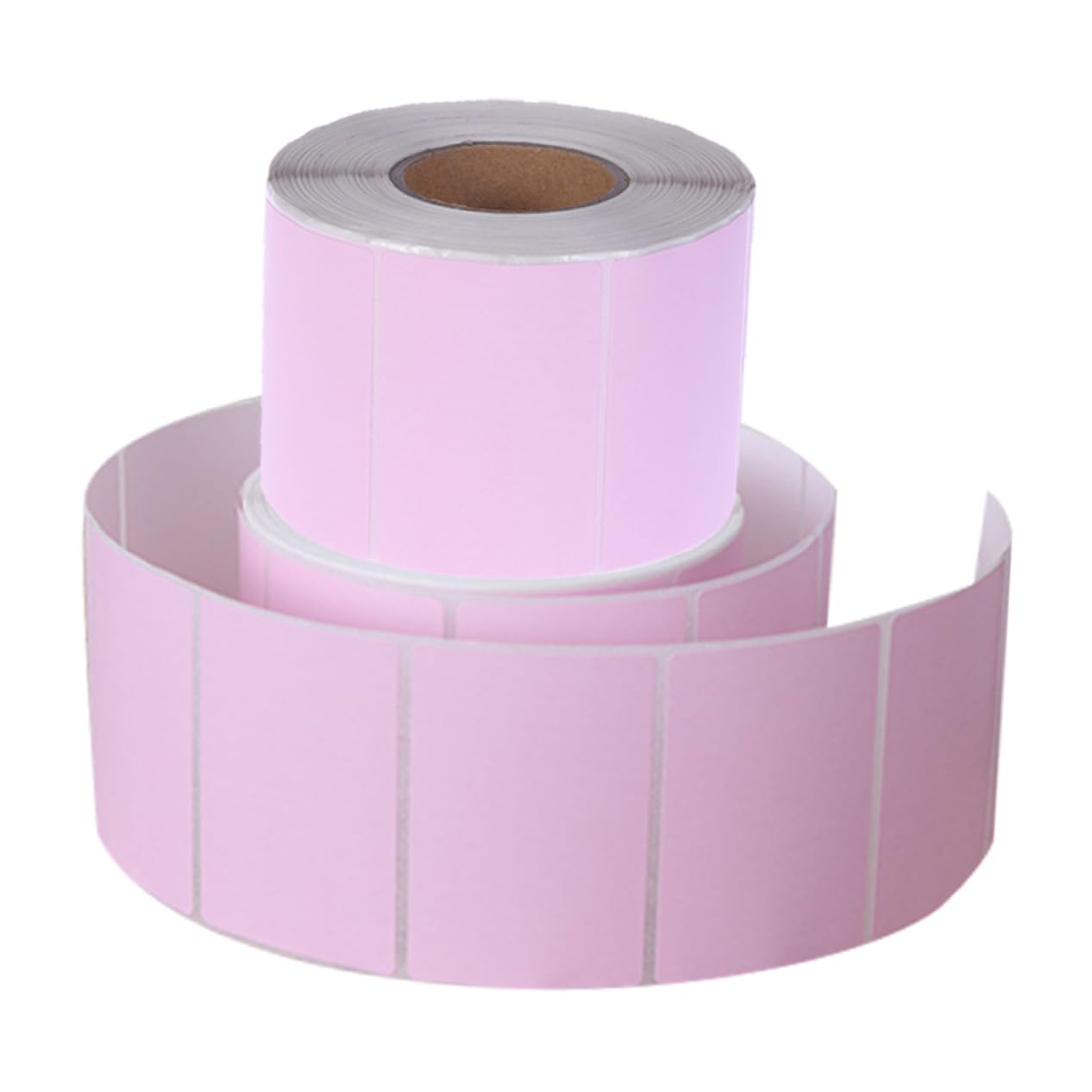 Etichette Rosa in Carta Termica per Etichettatrice Autoadesive Resistenti All'acqua, 2 Pezzi da 60x40mm Chiare e Precise per Spedizioni