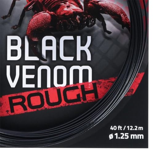 Corda Polyfibre Black Venom Rough 17l 1.25mm Preta - Set Individual
