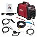 AMICO POWER ATIG1852018 TIG-185/180 Amp HF TIG Torch/Stick/Arc Welder 115 & 230V Dual Voltage Welding Machine, Red