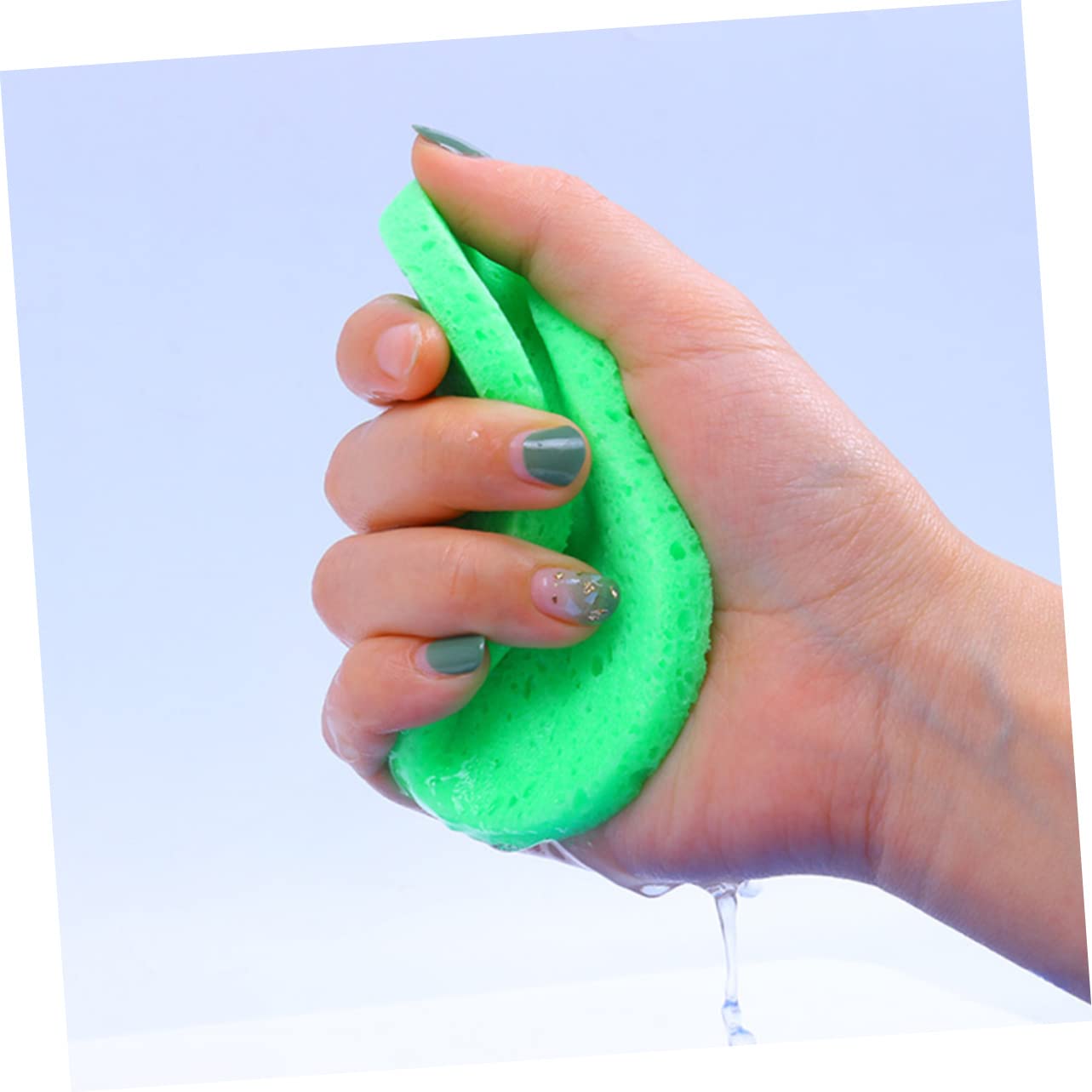 POPETPOP 150pezzi Spugnette Struccanti Cellulosa Confezione Da Rotonde e Colorate Per Rimozione Makeup e Pulizia Viso Morbide e Riutilizzabili