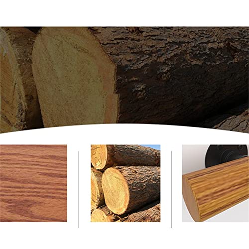 Pasamanos de madera maciza y metal para escaleras de diseño arquitectónico 8
