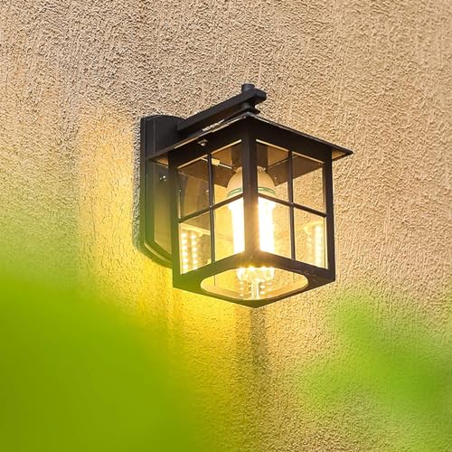 Lámpara de pared para exteriores moderna e impermeable para alumbrar el jardín 7