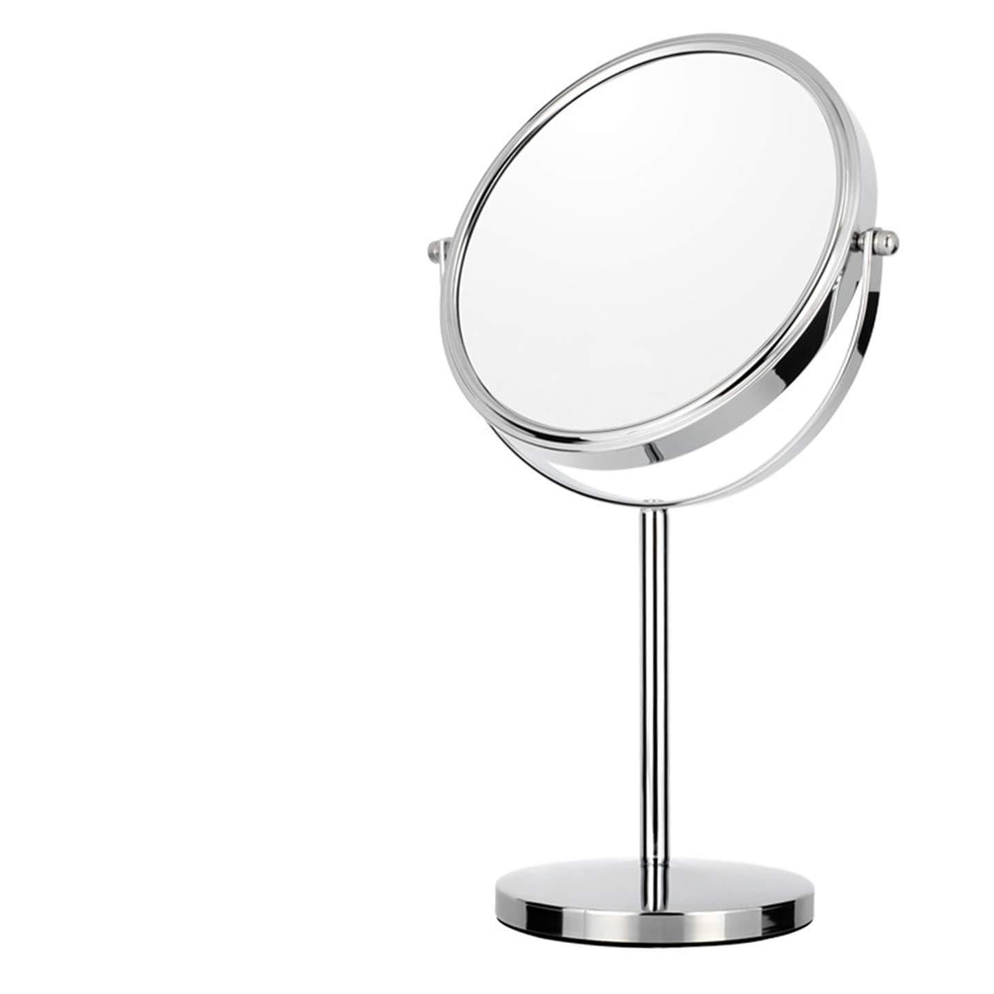 Maycho Shaving Mirror 8 inch Double-Sided, Makeup Mirror with 1/3x, Magnifying Mirror with stable base Chrome CE