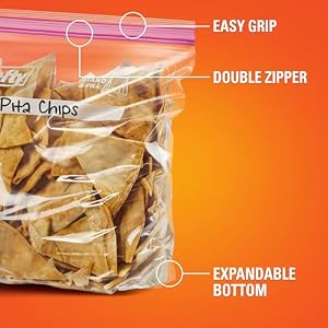 Hefty Press to Close Food Storage Bags, Gallon Size, 20ct — photo 4 of 6