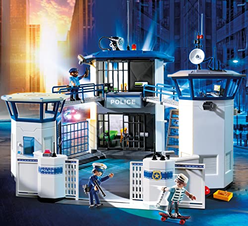 Playmobil City Action 6872 Polizei-Kommandozentrale mit Gefängnis, für Kinder von 4-10 Jahren – Bild 6