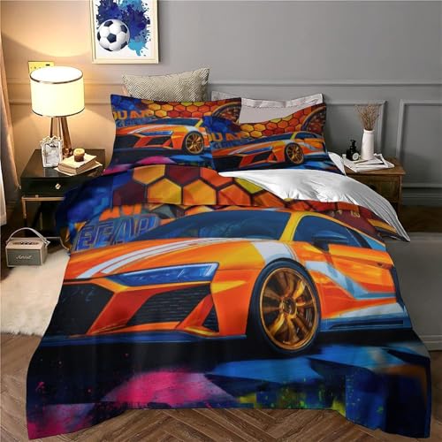 Parure de lit sport ultra douce en microfibre résistante 3D