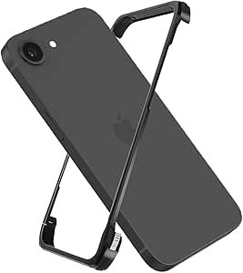 JASUBAI Cornice in alluminio Metal Bumper per iPhone 17 Pro Max Case, Slim Metal Bumper Case per iPhone 17 Pro, con morbido interno in TPU, custodia protettiva antiurto (Per iPhone 17 ProMax