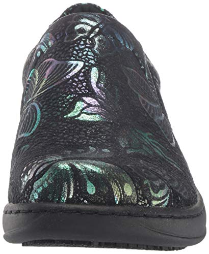 Spring Step Professional Women's Winfrey Flutte Shoes Uniform-Dress, Black Multi, 8.5 Wide #TOP1