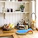 HoShip Silicone spoon rest Kitchen Silicone Spoon Holders set of 4 (Colorful)