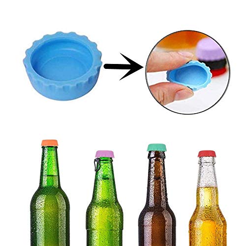 Bouchons de bouteille en silicone réutilisables caoutchouc bière brassage maison