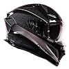 Royal Enfield Crossair Puresport Gradient Full Face Helmet (Size: XL)-HEA240030-GREY