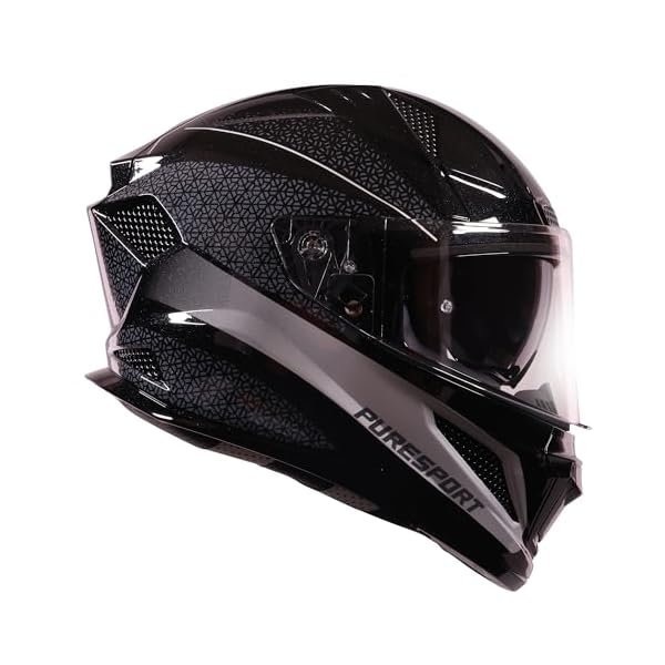 Royal Enfield Crossair Puresport Gradient Full Face Helmet (Size: XL)-HEA240030-GREY