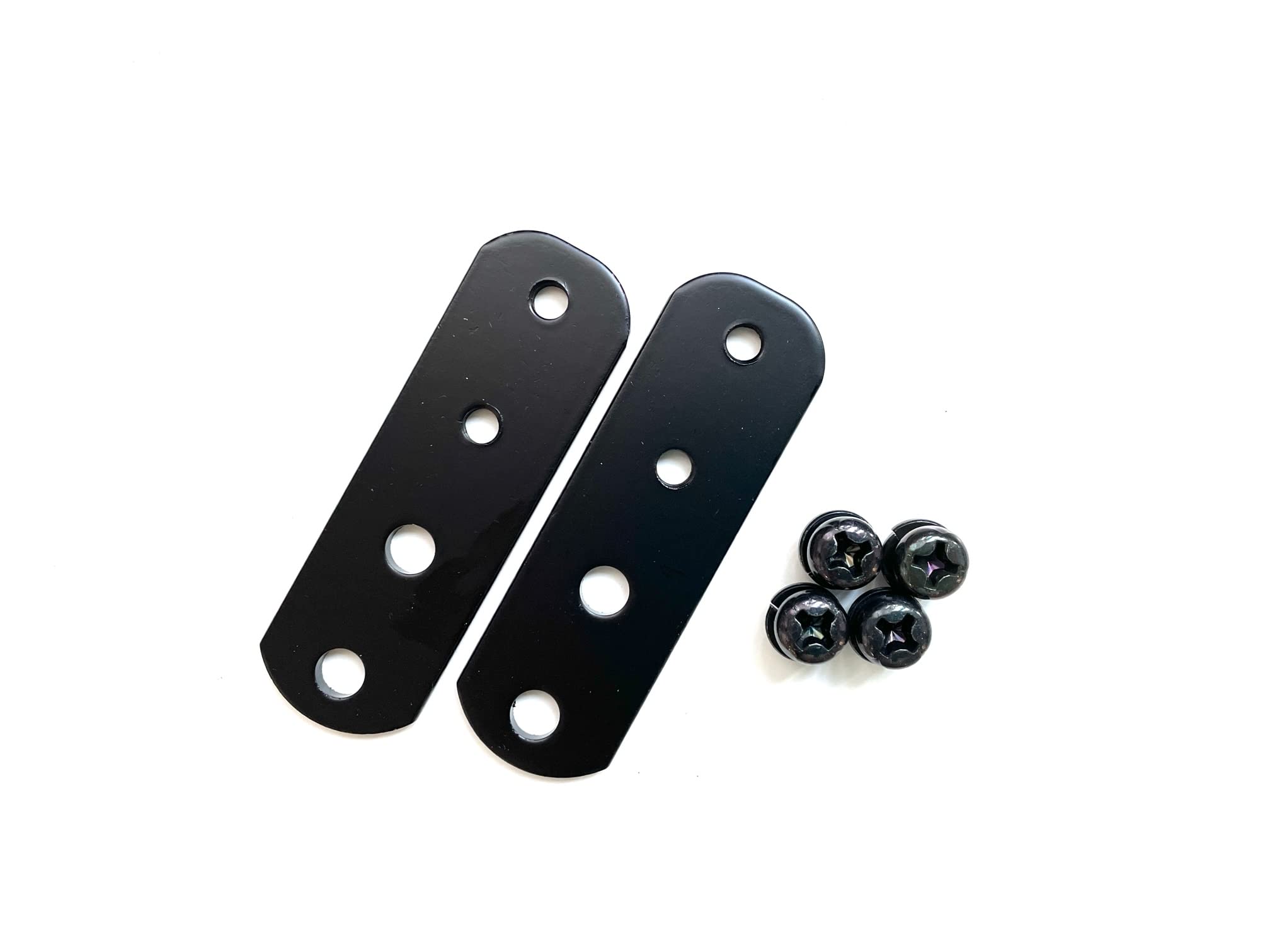 Amazon | ［NAMINORIKOZOU］4穴延長ステー 黒 ネジ切りあり (2枚 / 1