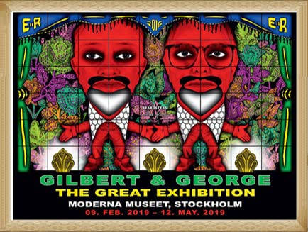 額装品/Beardsters/ギルバート&ジョージ 額装品/Beardsters/ギルバート&ジョージ