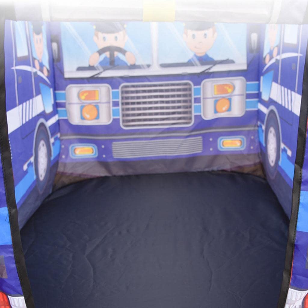 Tienda de Juegos Infantil Plegable para Interiores Y Exteriores, Jardín, Césped, Parque Infantil, Juguetes de Cumpleaños, Regalo, Coche de policía