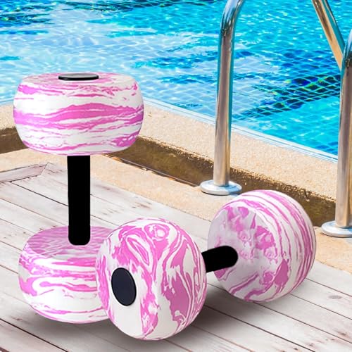 Mancuernas de agua antideslizantes para fitness acuático en piscina 3