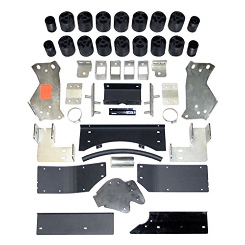 Performance Accessories, Chevy/GMC Silverado/Sierra 2500HD/3500HD Diesel 2WD and 4WD 3" Body Lift Kit, fits 2003 to 2005, PA10123, Made in America