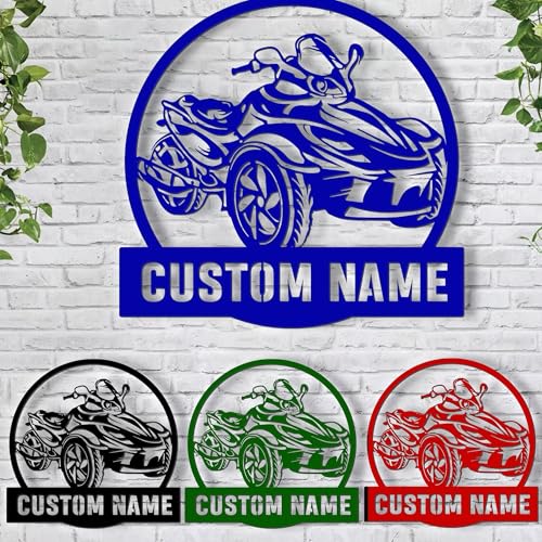 Image of Custom Motocycle Metal Wall Art LED Lights Personalized Dirt Bike Name Sign, Gift For Dirt Bike Lovers, Wall Hanging, Home Decor, Birthday Gift, Christmas Gift
