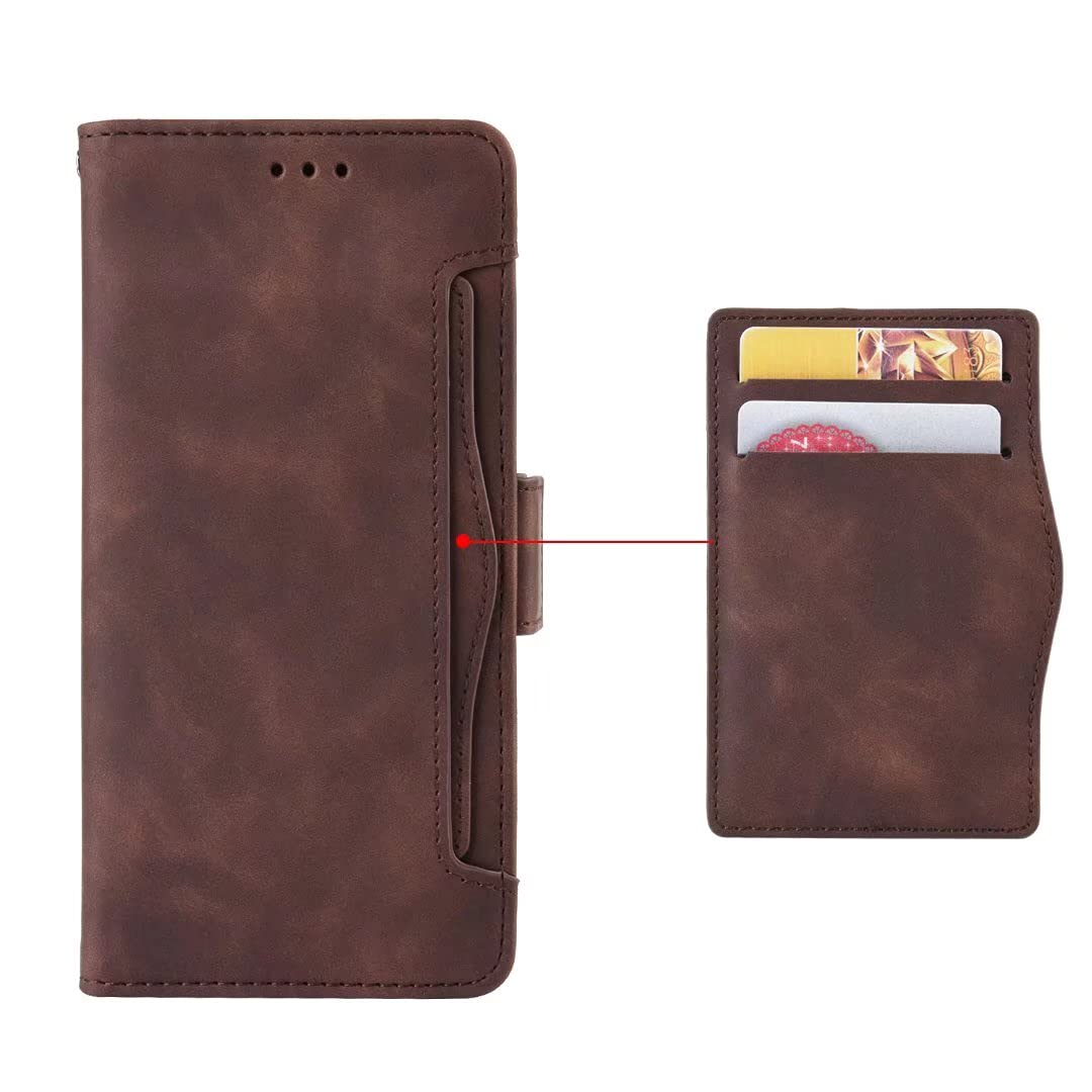 Funda TCL 205 Tipo Cartera - Cuero PU Con Ranuras Para Tarjetas Y